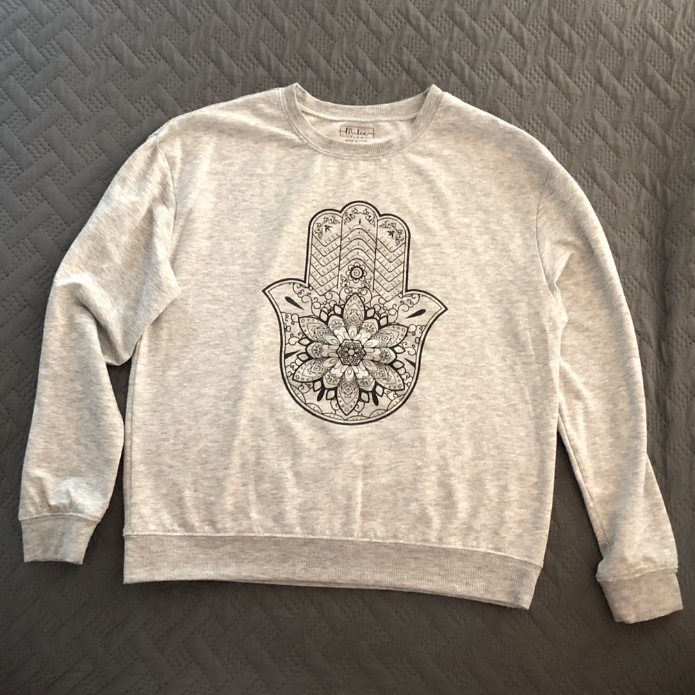 Miken Flow brand yoga sweatshirt